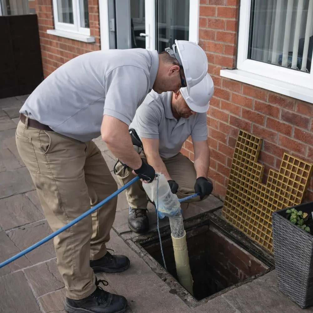 Blocked drain repair service in Abingdon